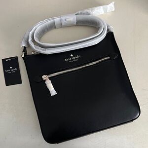 Kate Spade Elegant Black Crossbody Bag